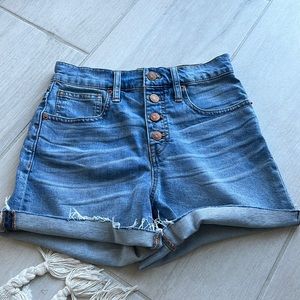 Madewell jean shorts